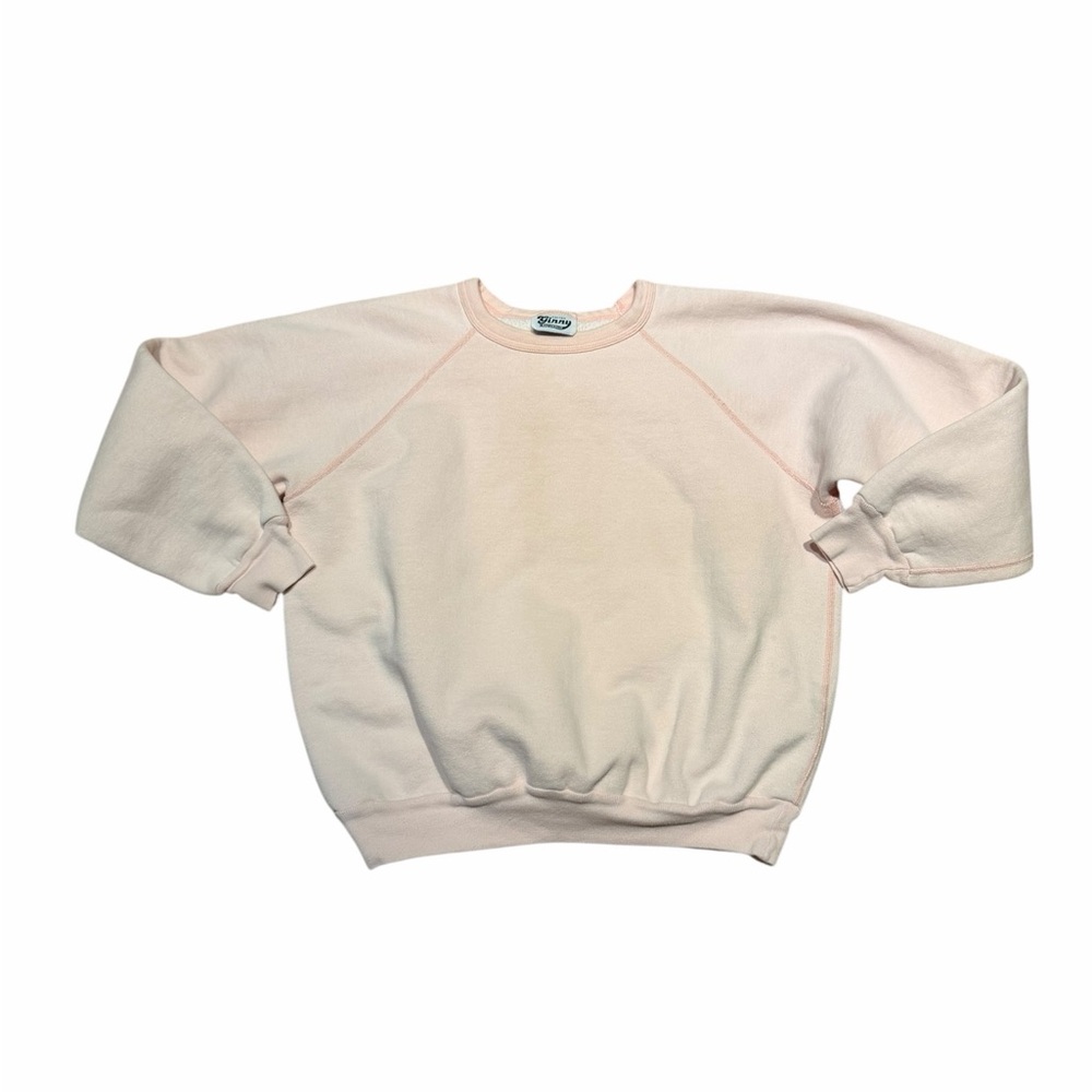 Vintage Cotton Ginny Pink Crewneck Sweatshirt L